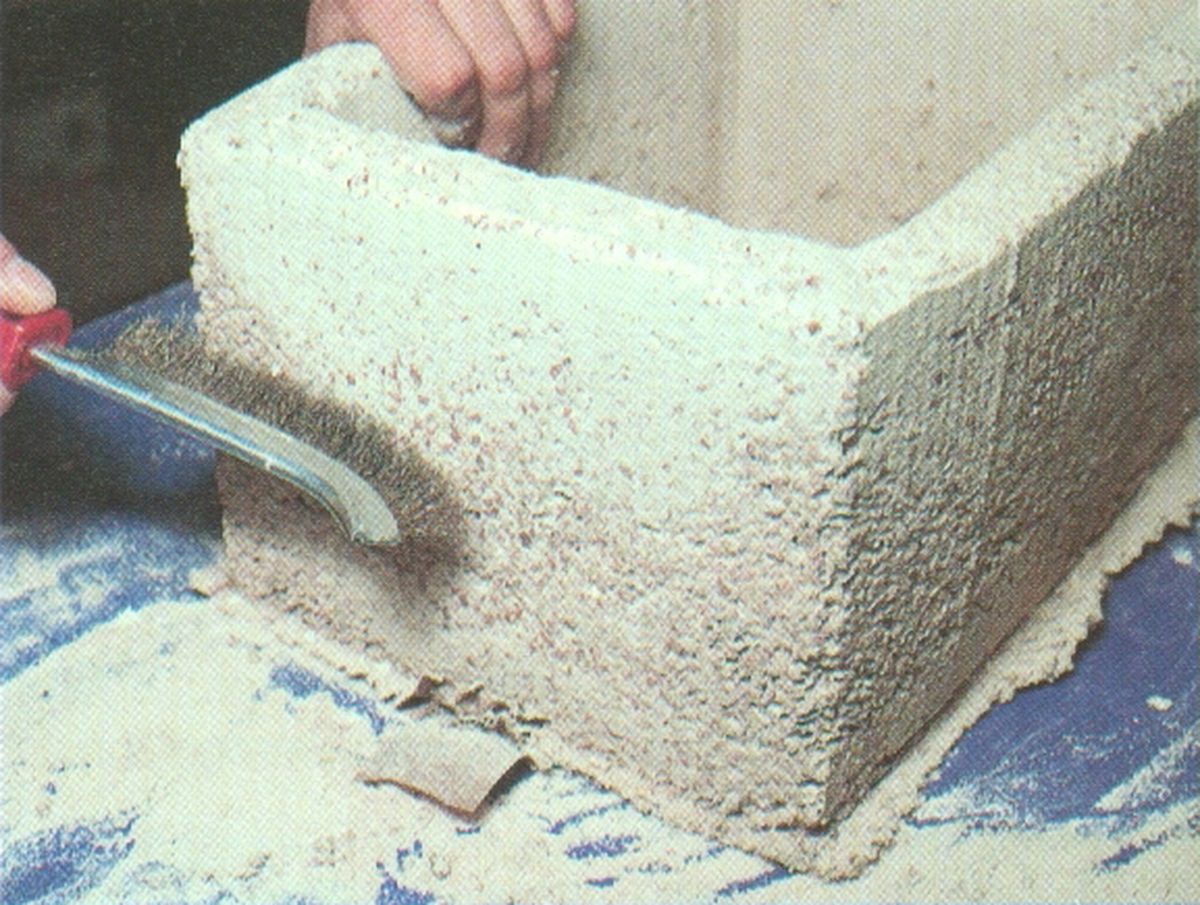 Hacer un macetero de hormigón paso 9