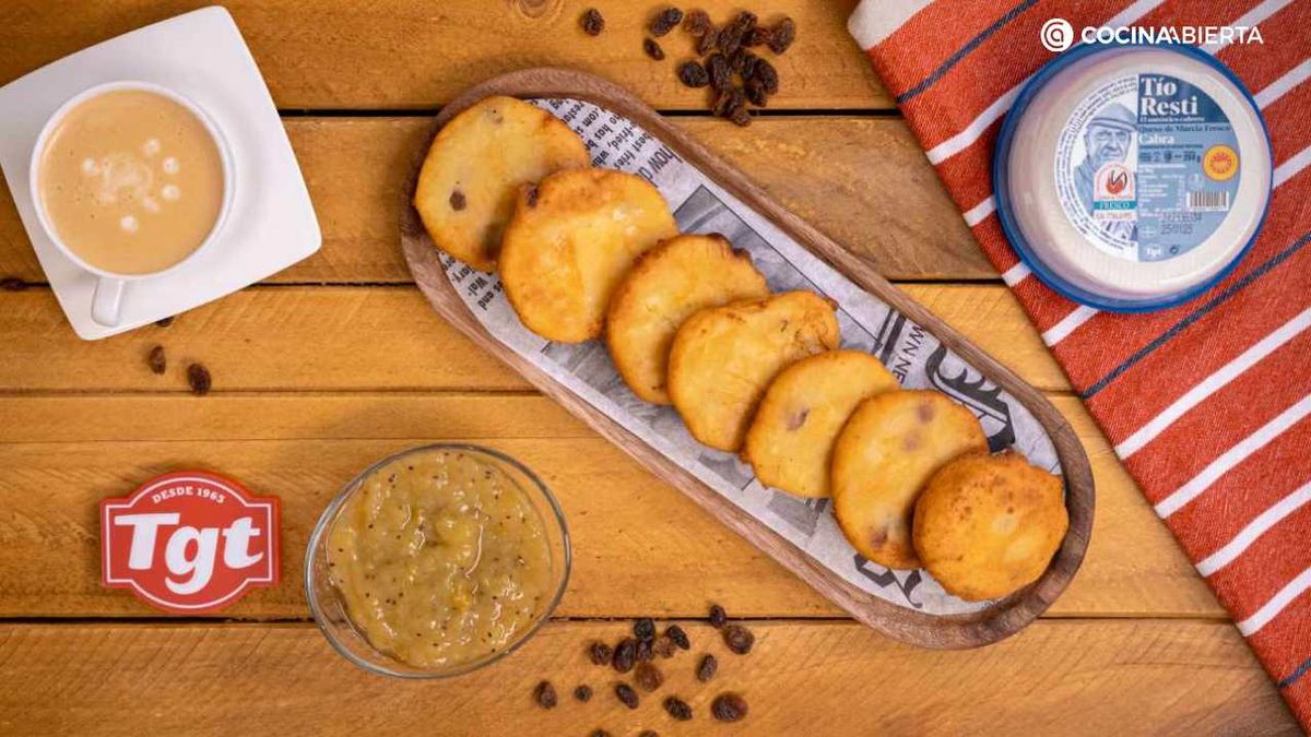 Las tortitas de queso fresco son una opción fácil y rápida para el desayuno o la merienda