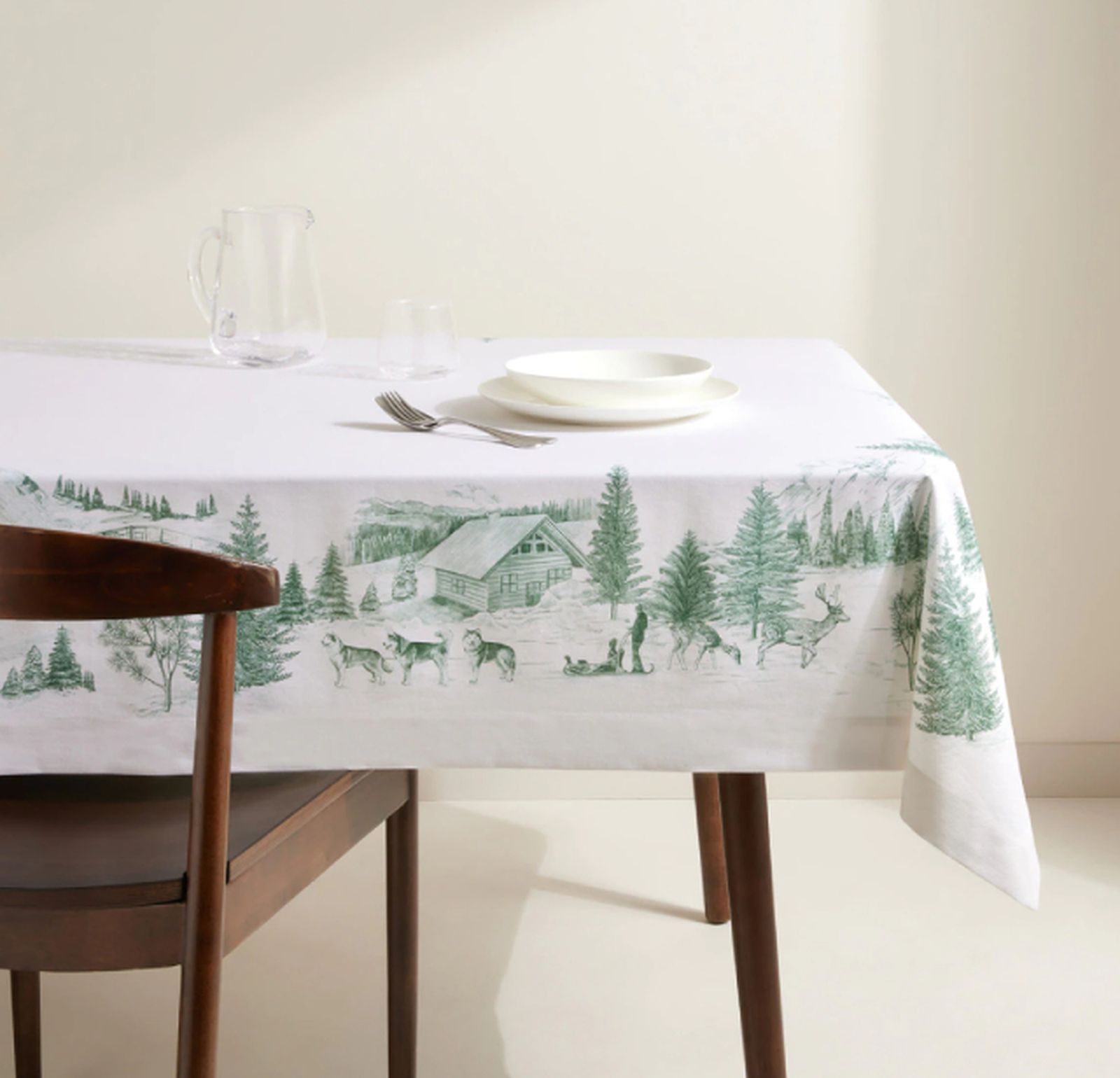 mantel laponia el corte ingles