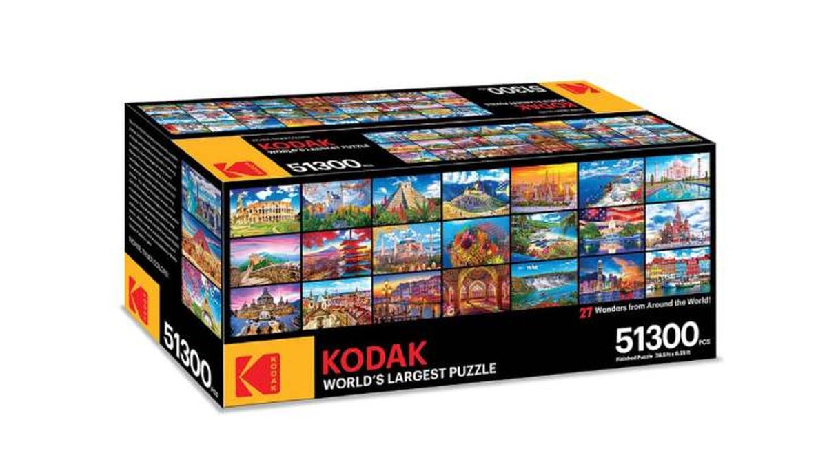 curiosidades rompecabezas puzzle mas grande del mundo kodak