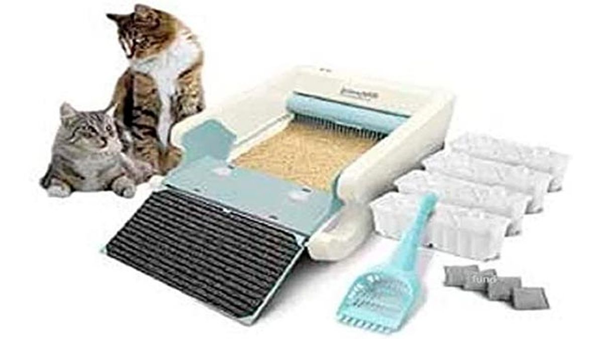 arenero autolimpiable con detector