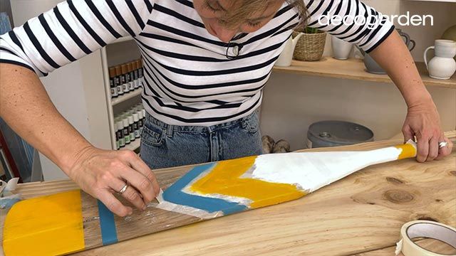 Pintar un deco decoracion marinera paso 8
