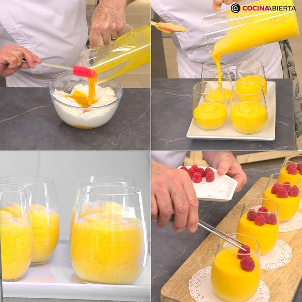 mousse de mango pasos 02