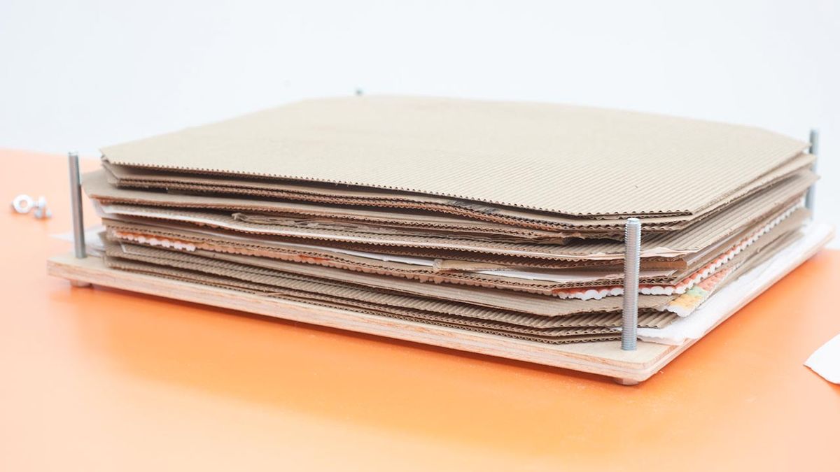 Bricomania Prensa para hojas secas p2