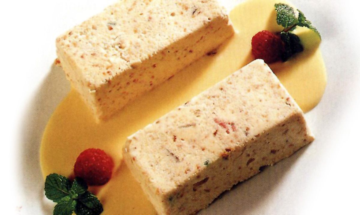Turron helado