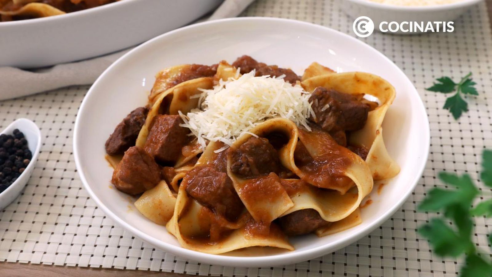 CTIS1004 receta pappardelle al ragu