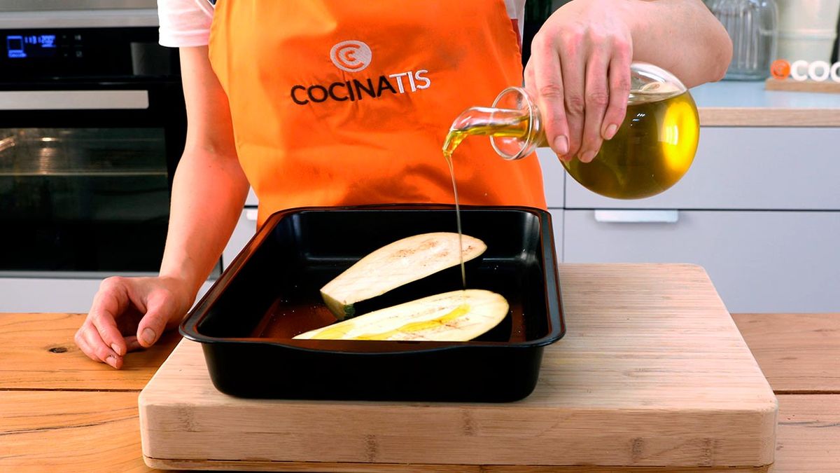 Receta de mutabal o crema de berenjenas  paso 2