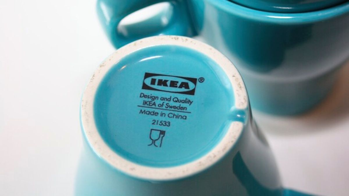 Muesca en taza de Ikea