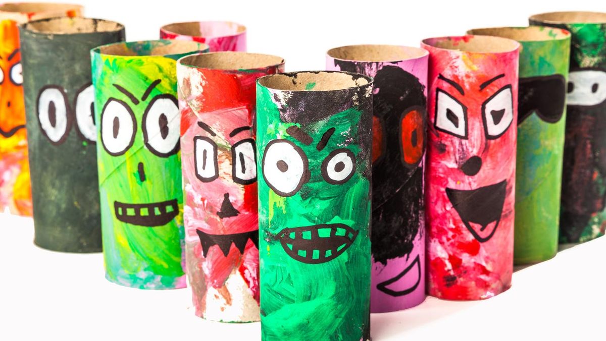 5 ideas rollo papel higienico zombie