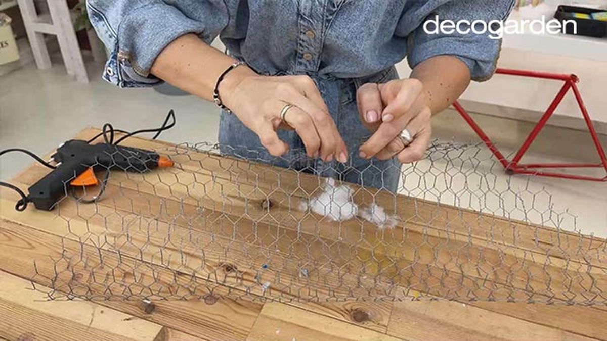 lampara forma nube paso 2