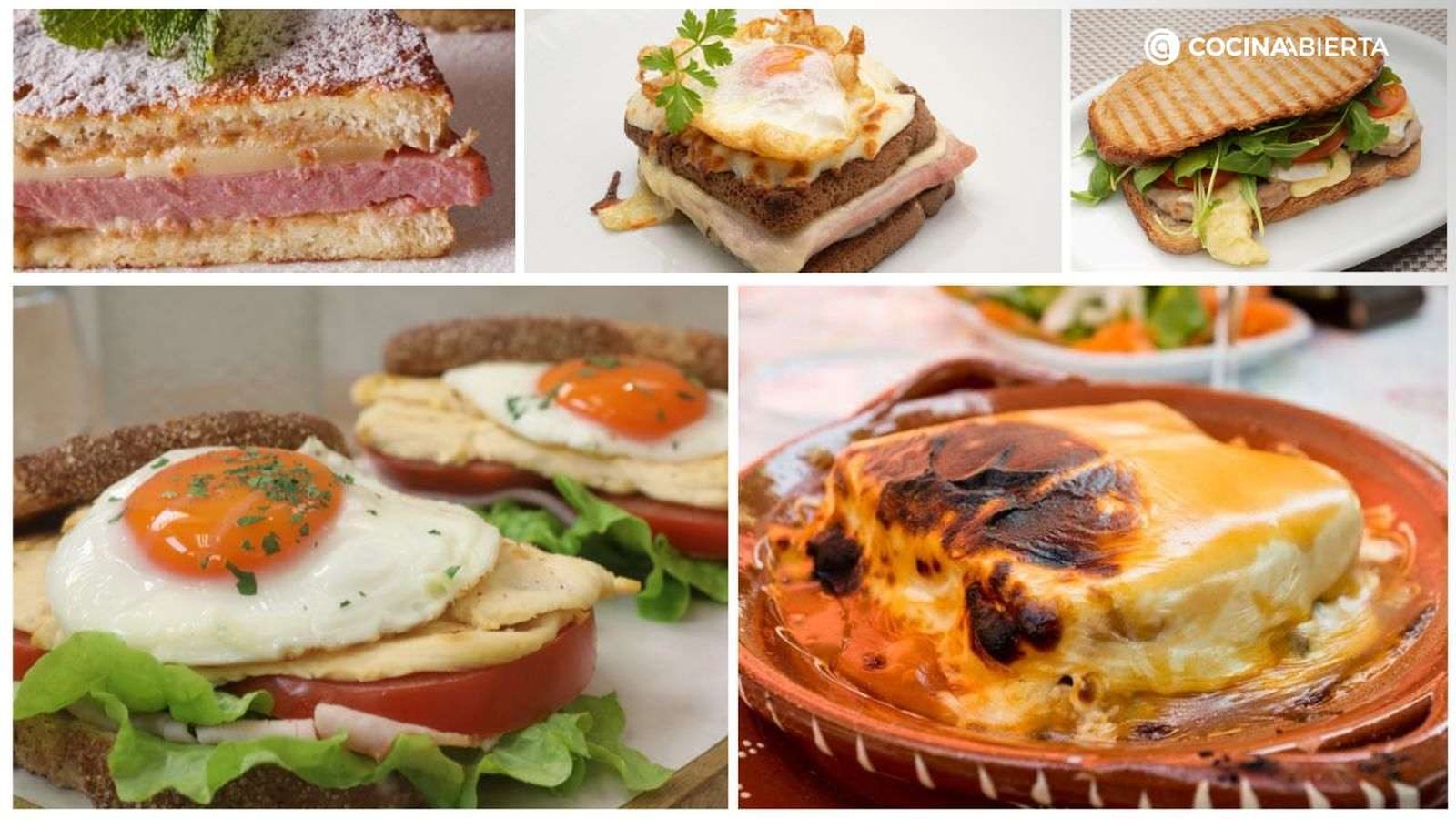 Apunta estas recetas de sándwiches calientes para disfrutar en otoño e invierno