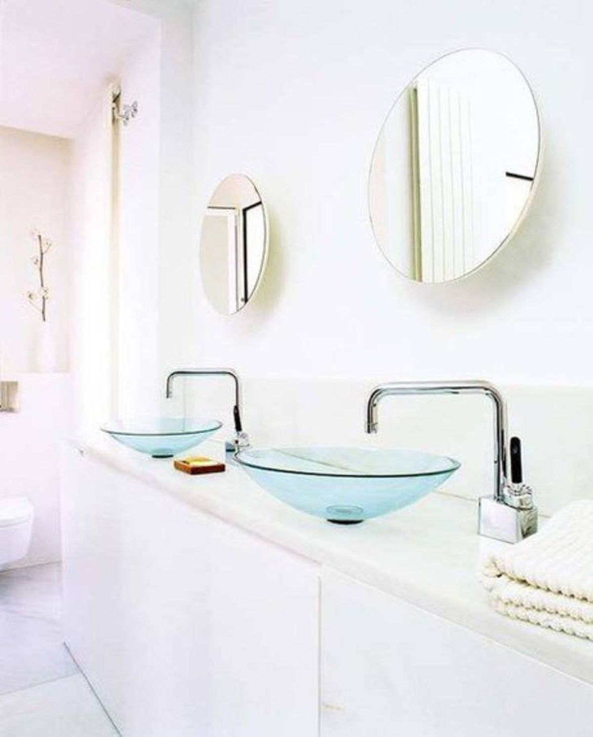 lavabo de vidrio pinterest micasa revista