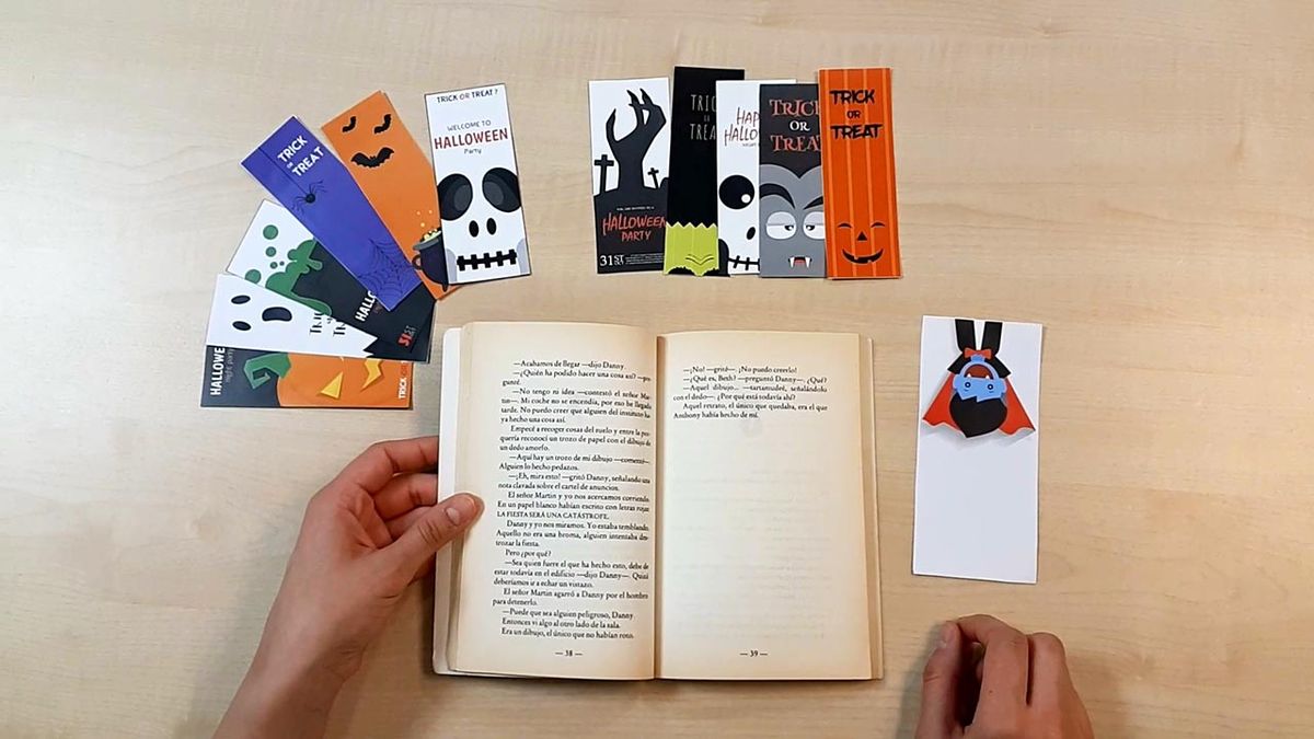 marcapaginas halloween