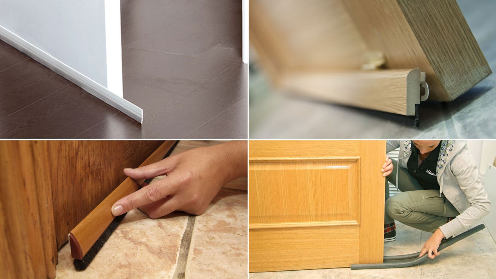 Tipos de burlete para la puerta de entrada