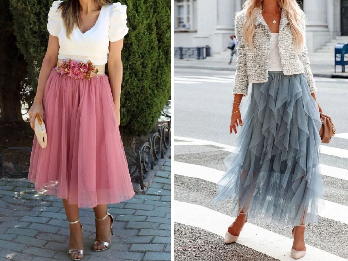 Si es tu primera falda de tul, opta por colores suaves / Fotos: Pinterest