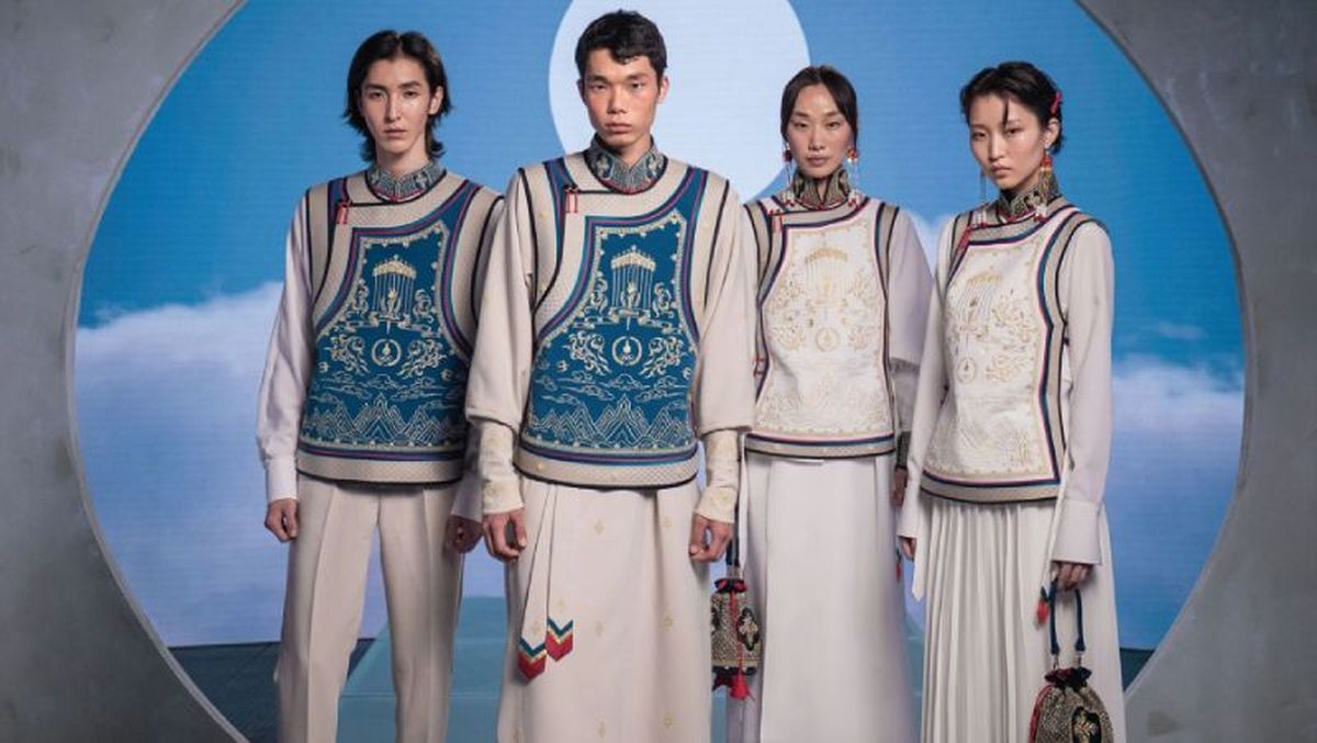 Uniformes del equipo de Mongolia para los Juegos Olímpicos de París 2024