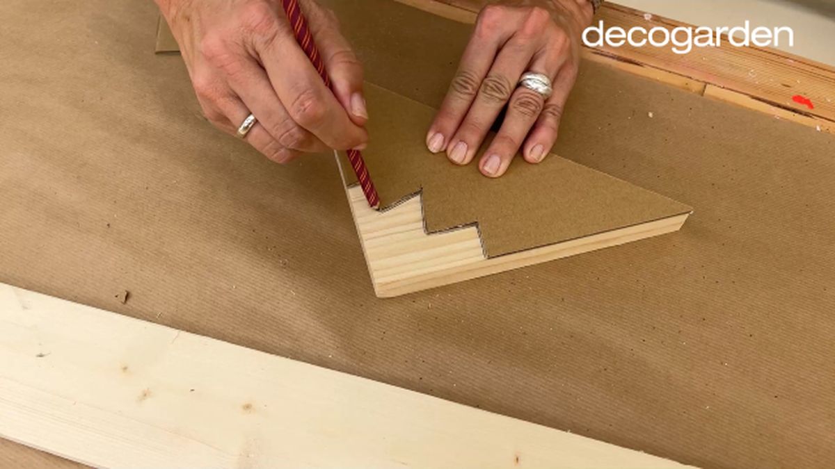 servilletero navidad madera paso 7