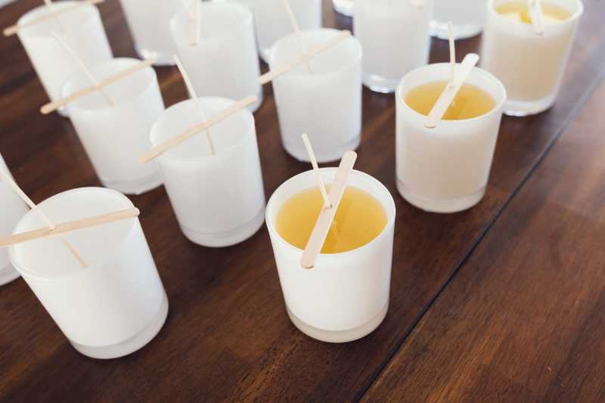 Velas artesanales.