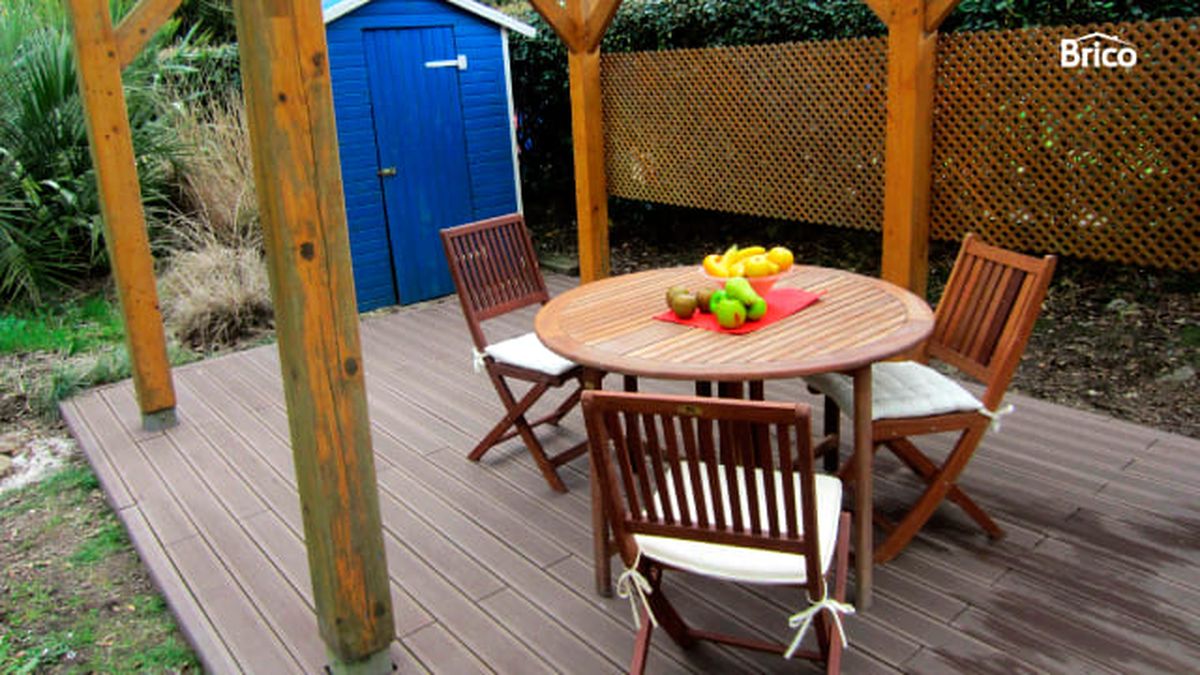 Bricomania 828 suelo de composite 16