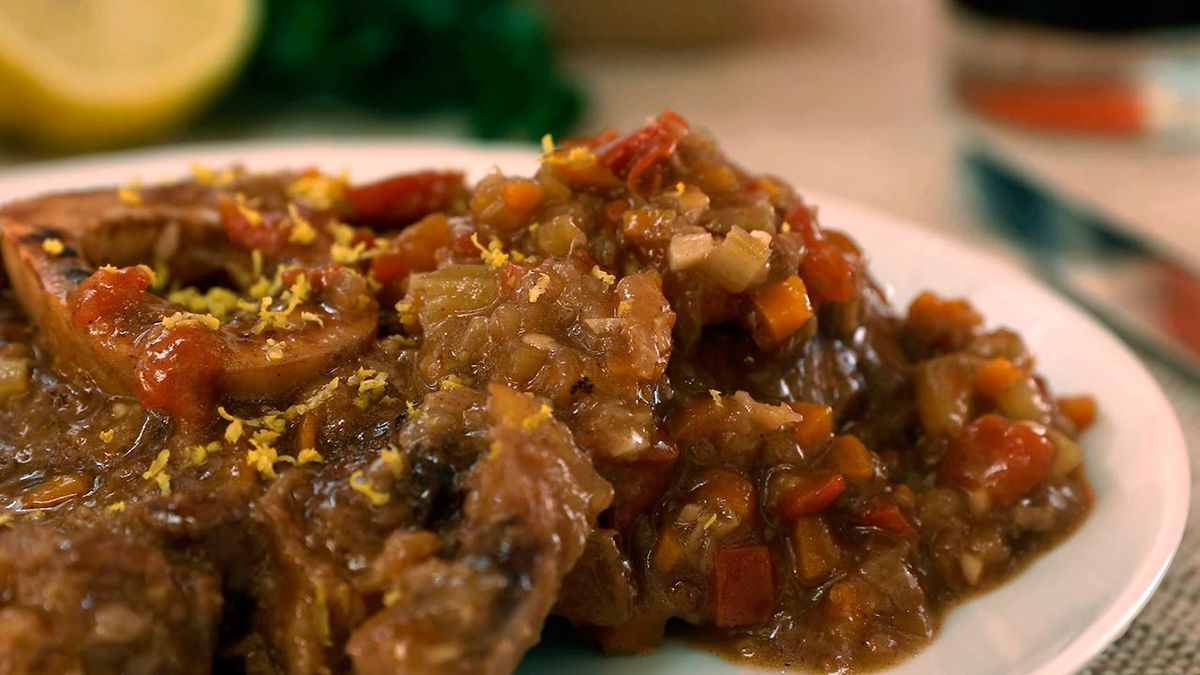 Receta de osobuco a la milanesa  paso 6