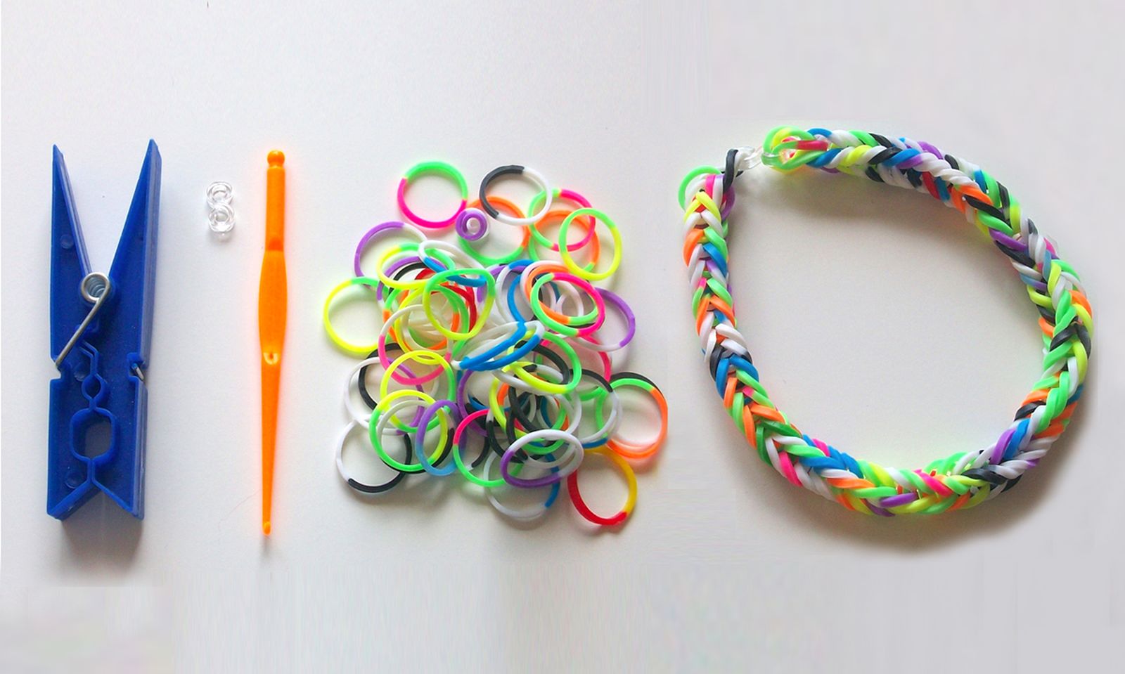 hacer pulseras de gomas