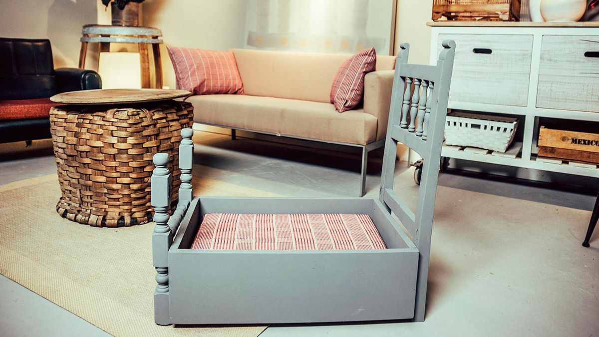 Como hacer una cama para perros de madera paso 10