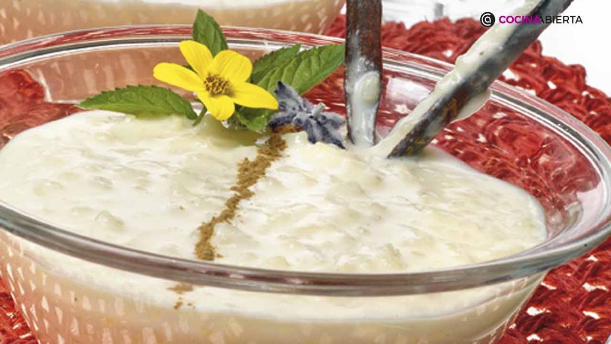 arroz con leche sencillo