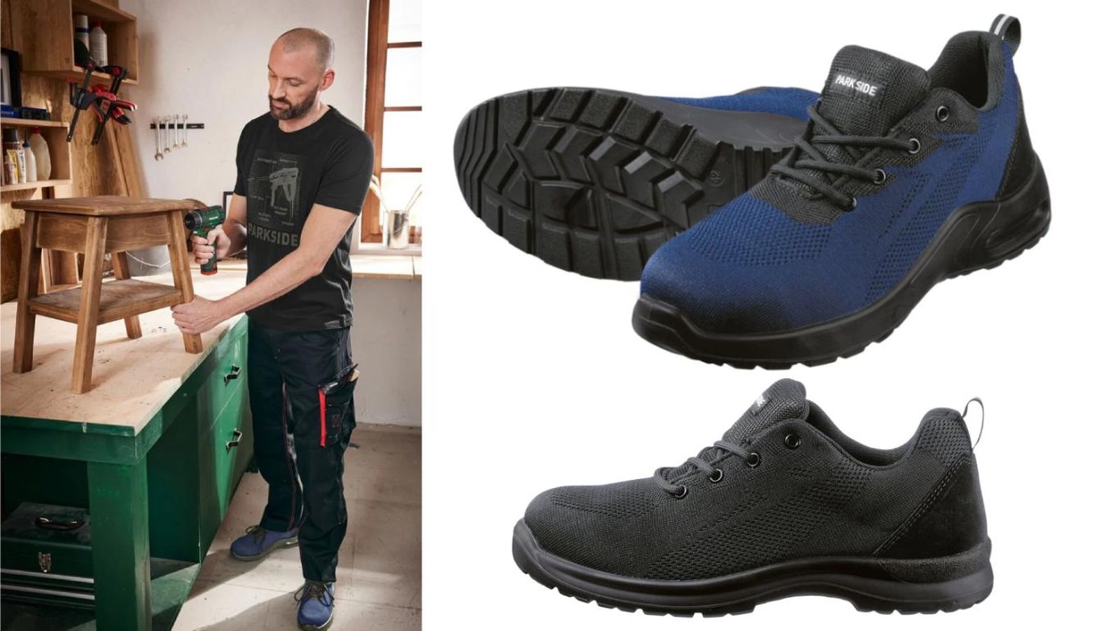 Zapatos de seguridad.