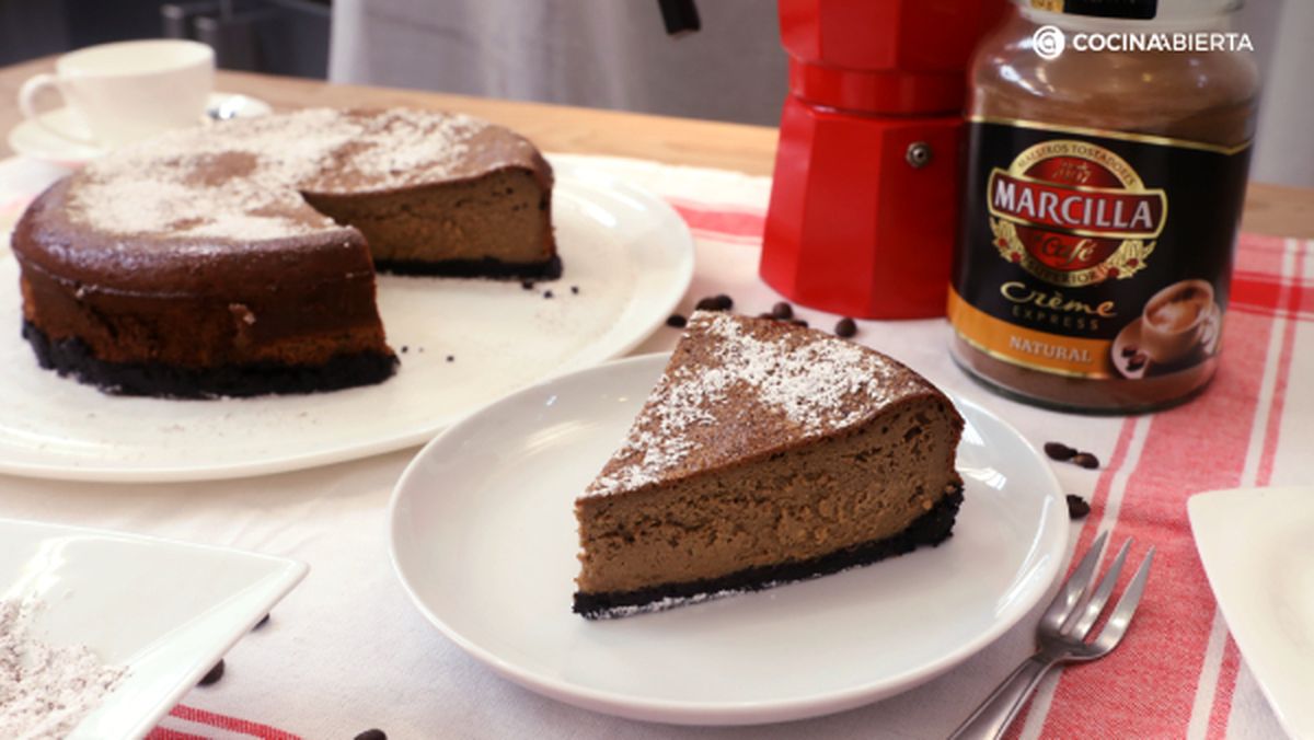 receta cheesecake con cafe paso 6