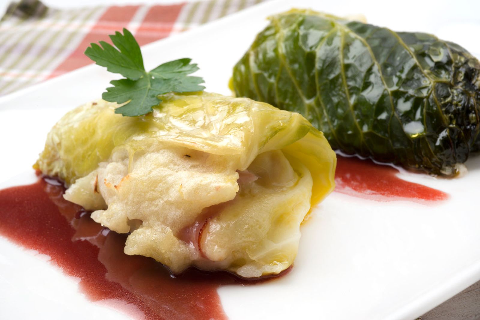 521 Hojas de col rellenas de jamón y queso (5136) xl