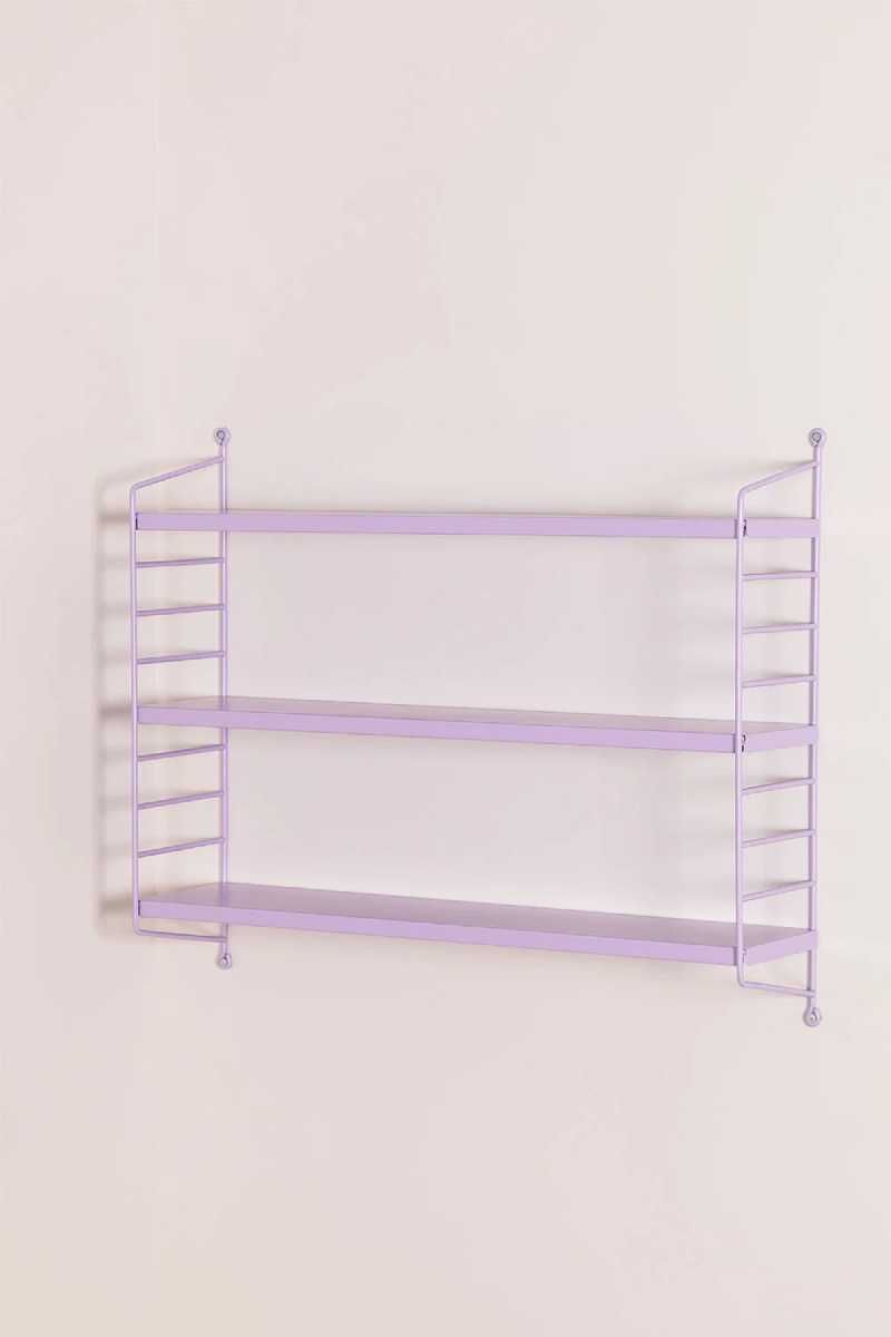 Estantería modular lila Emine.