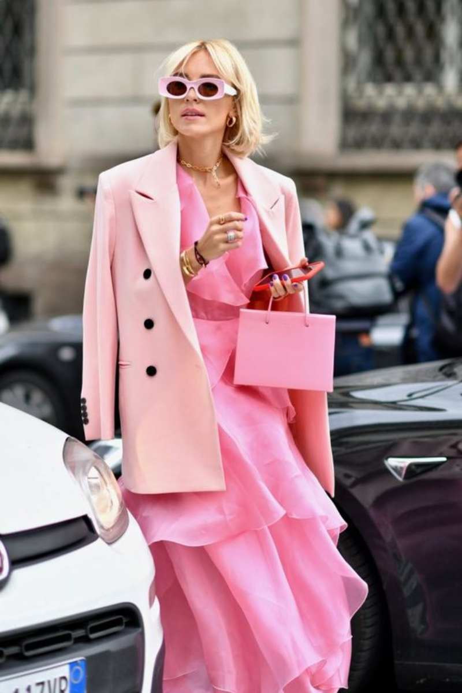 El color rosa representa la emoción de la vergüenza