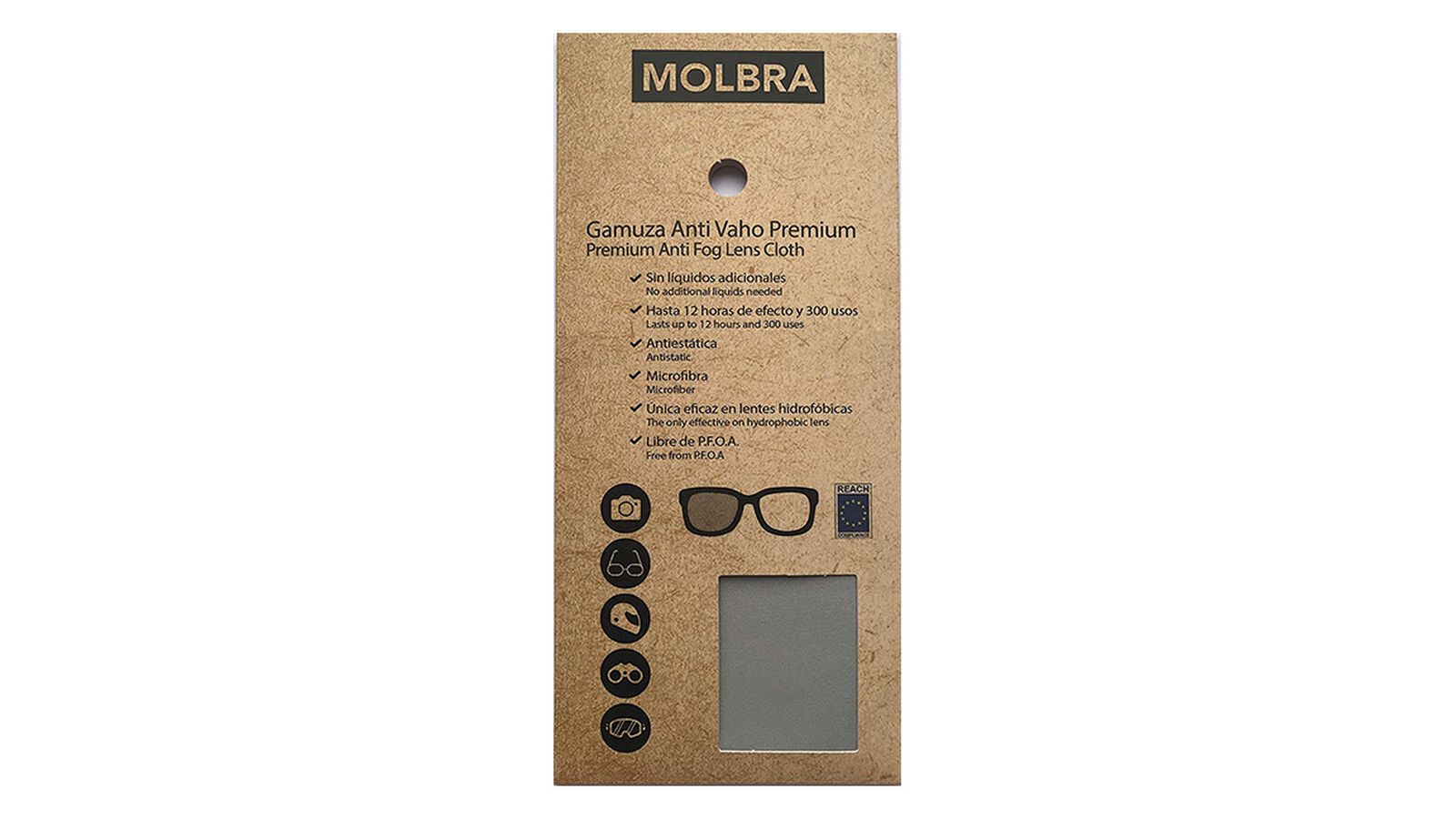 trucos para evitar que las gafas se empanen con la mascarilla con toallitas anti vaho