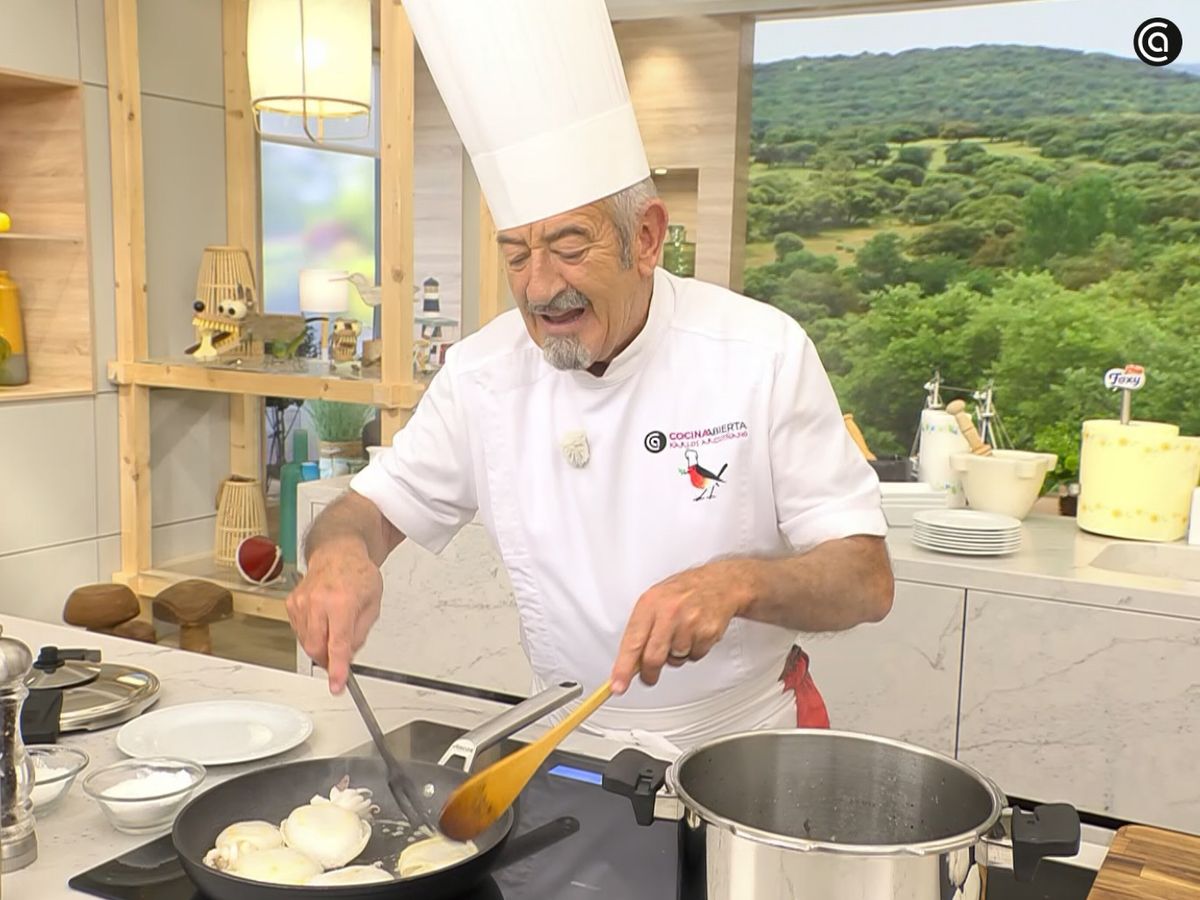 Sepia en su tinta con patatas fritas - paso 2