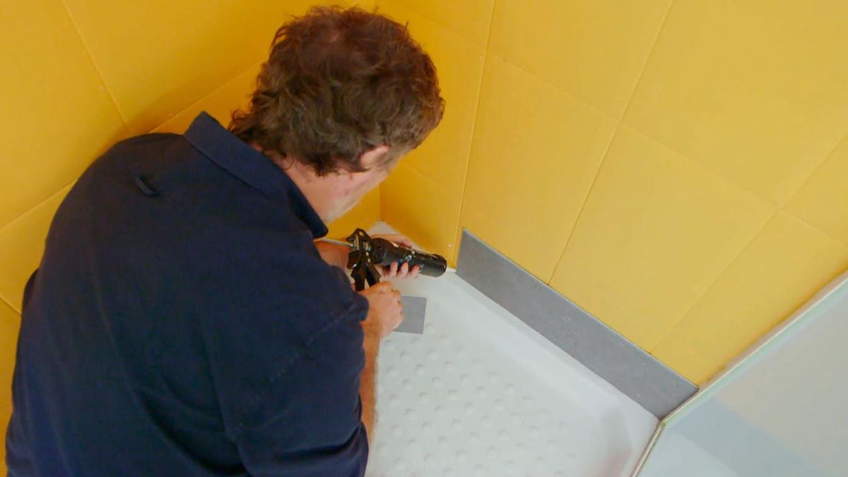 Revestimiento para el baño paso 6