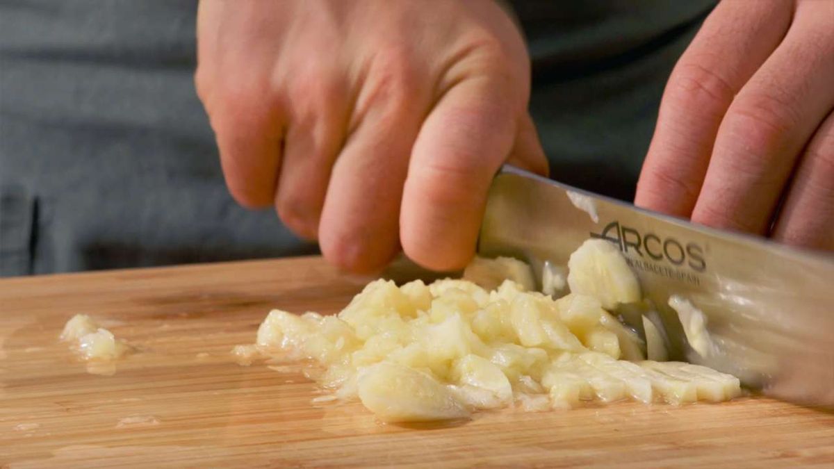 Calabacines rellenos de atún   Paso 4