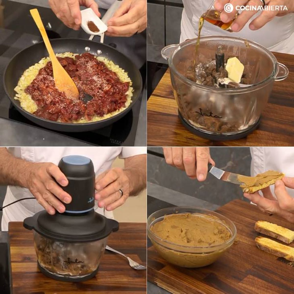 Paso a paso para hacer paté de higadillos de pollo