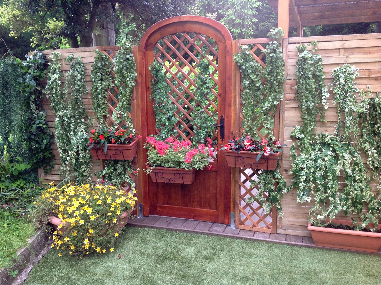 Puerta para la terraza