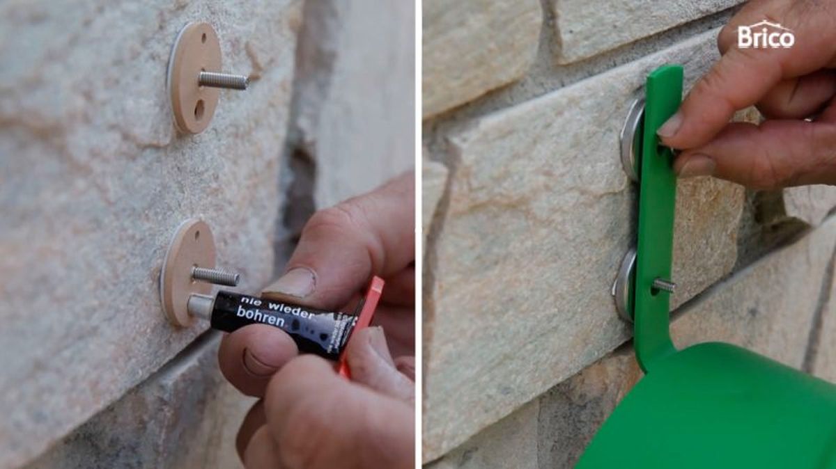 Paso a paso para colocar tornillos adhesivos