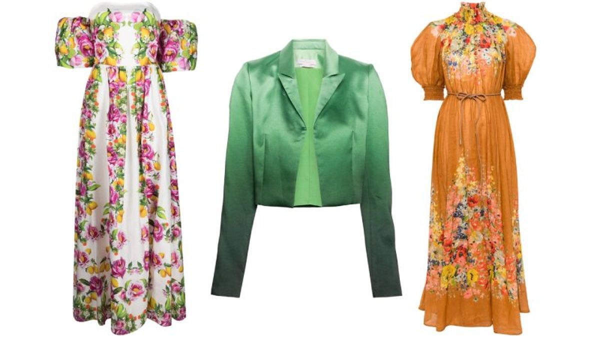 Diseños de Borgo de Nor, Saiid Kobeisy y Zimmermann / Fotos: Farfetch