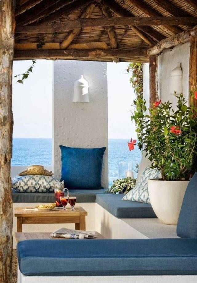 Las mejores ideas para decorar una terraza de estilo griego 4