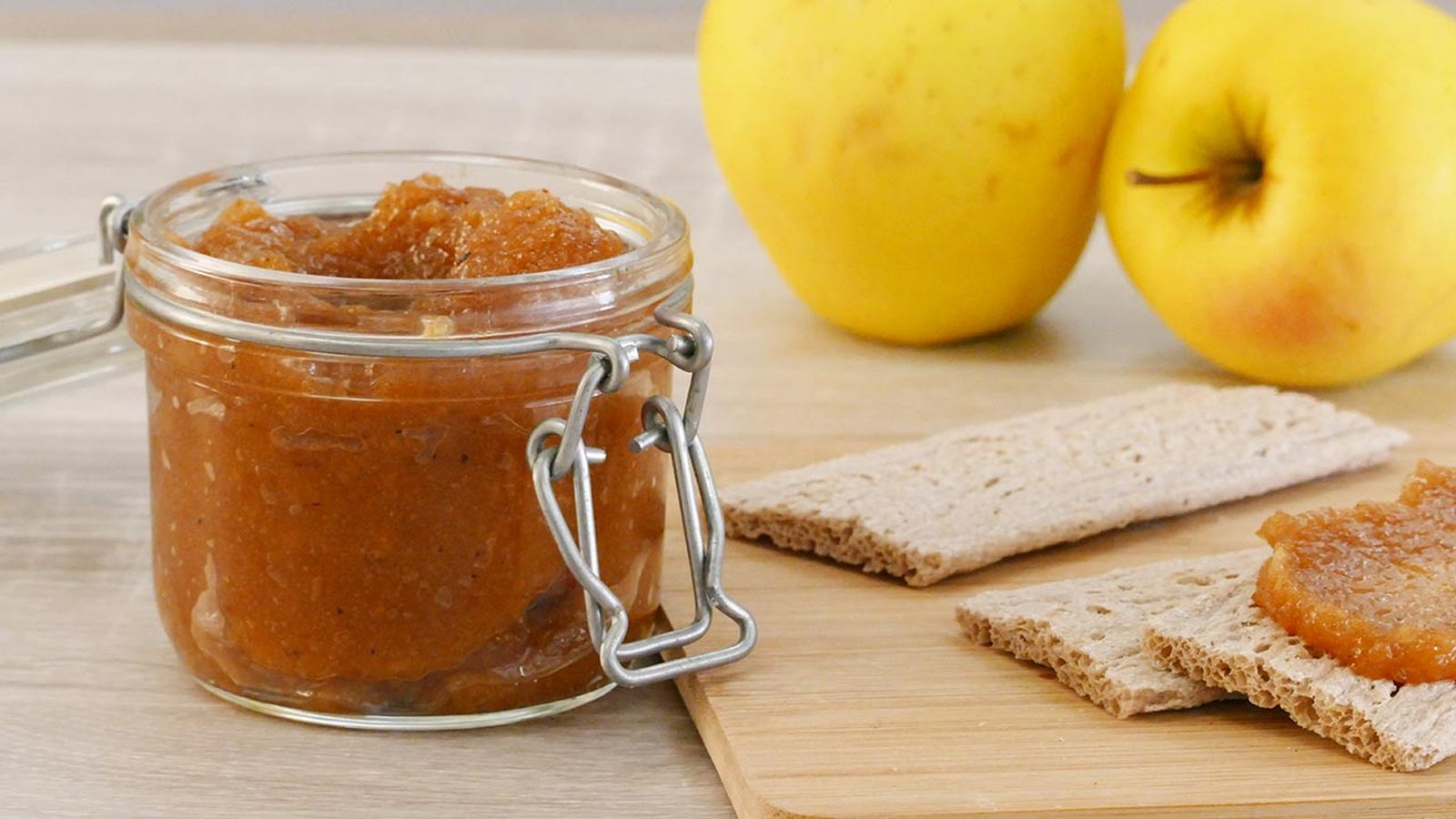 Receta de mantequilla de manzana