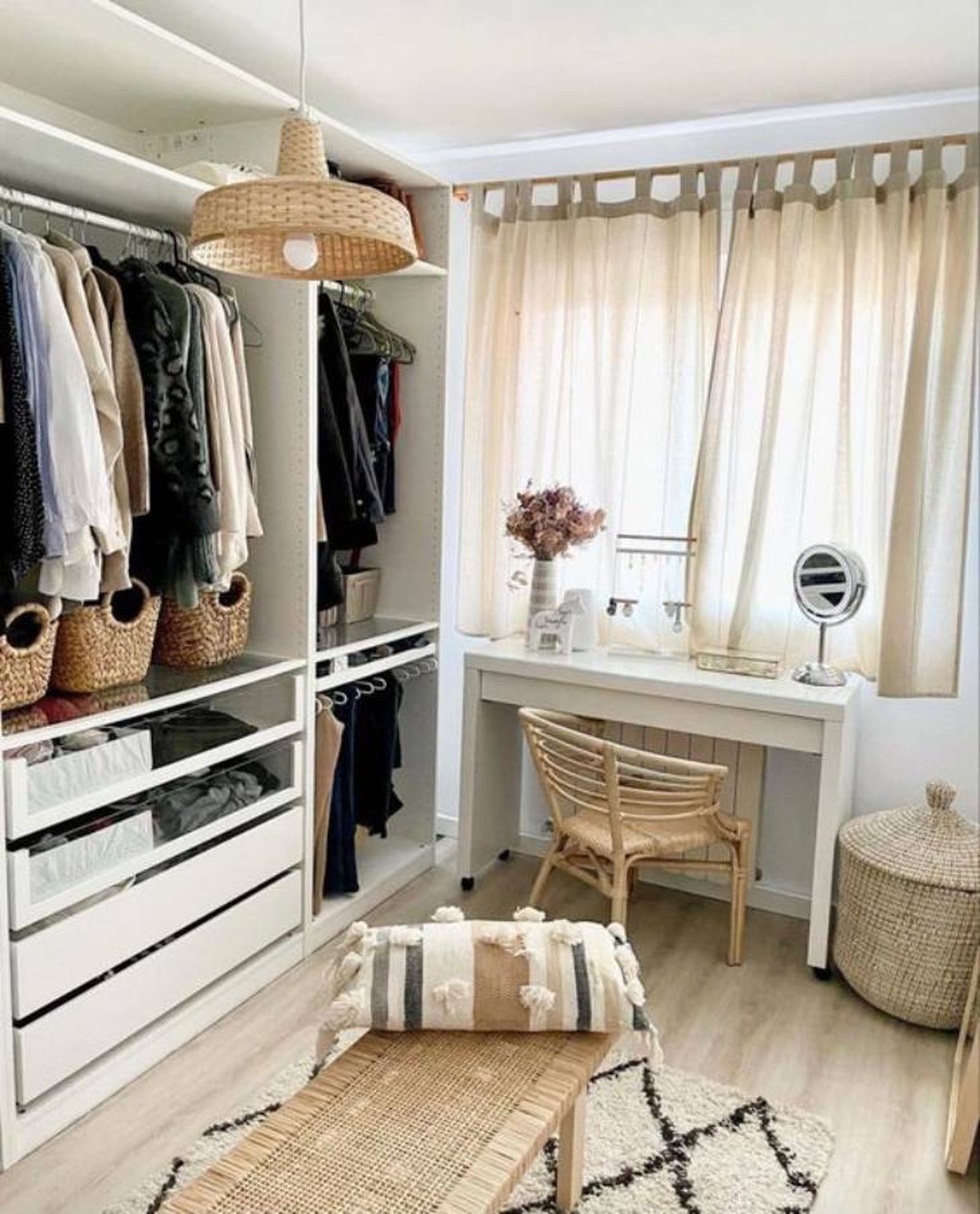 vestidor luminoso pinterest Boholifestyle25