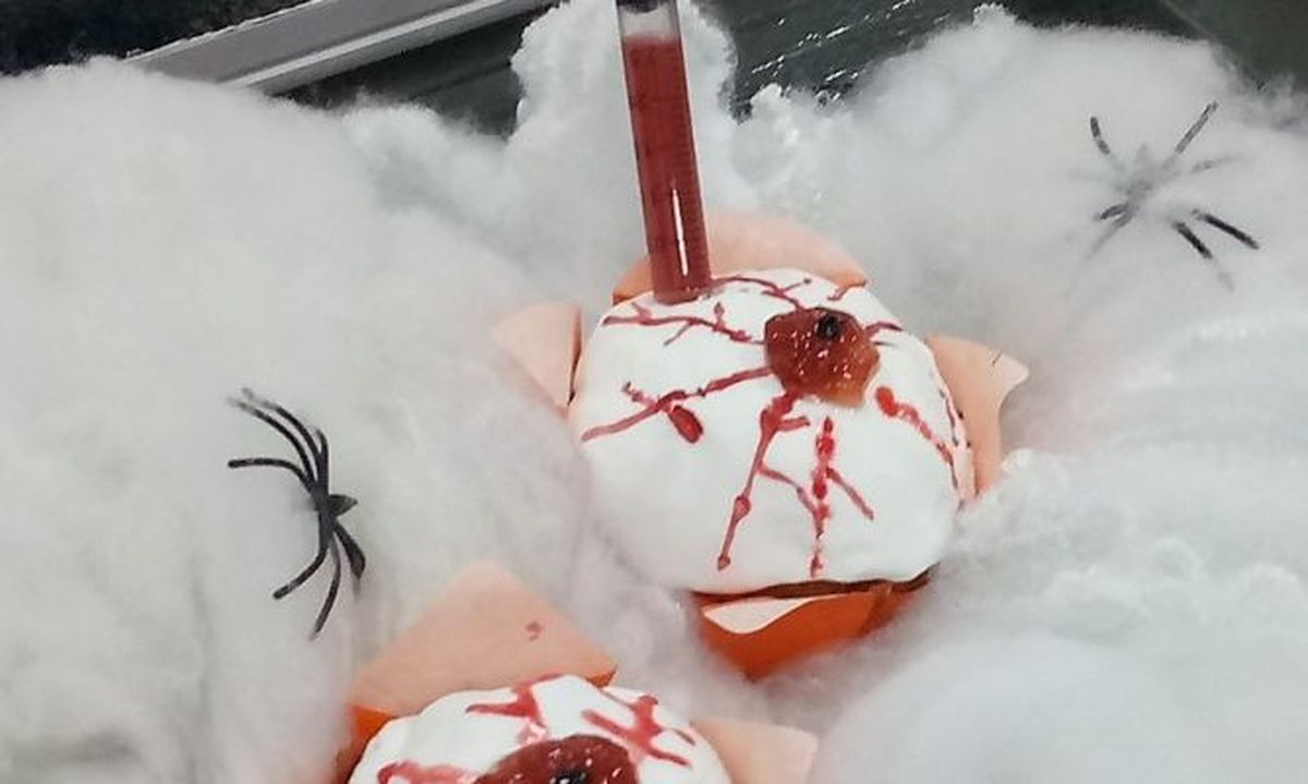 ojos terrorificos hallowen