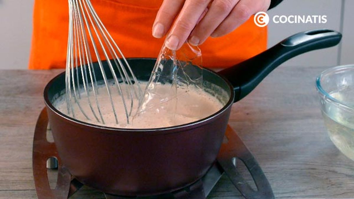 Receta de panna cotta o panacotta de café, receta italiana  paso 4