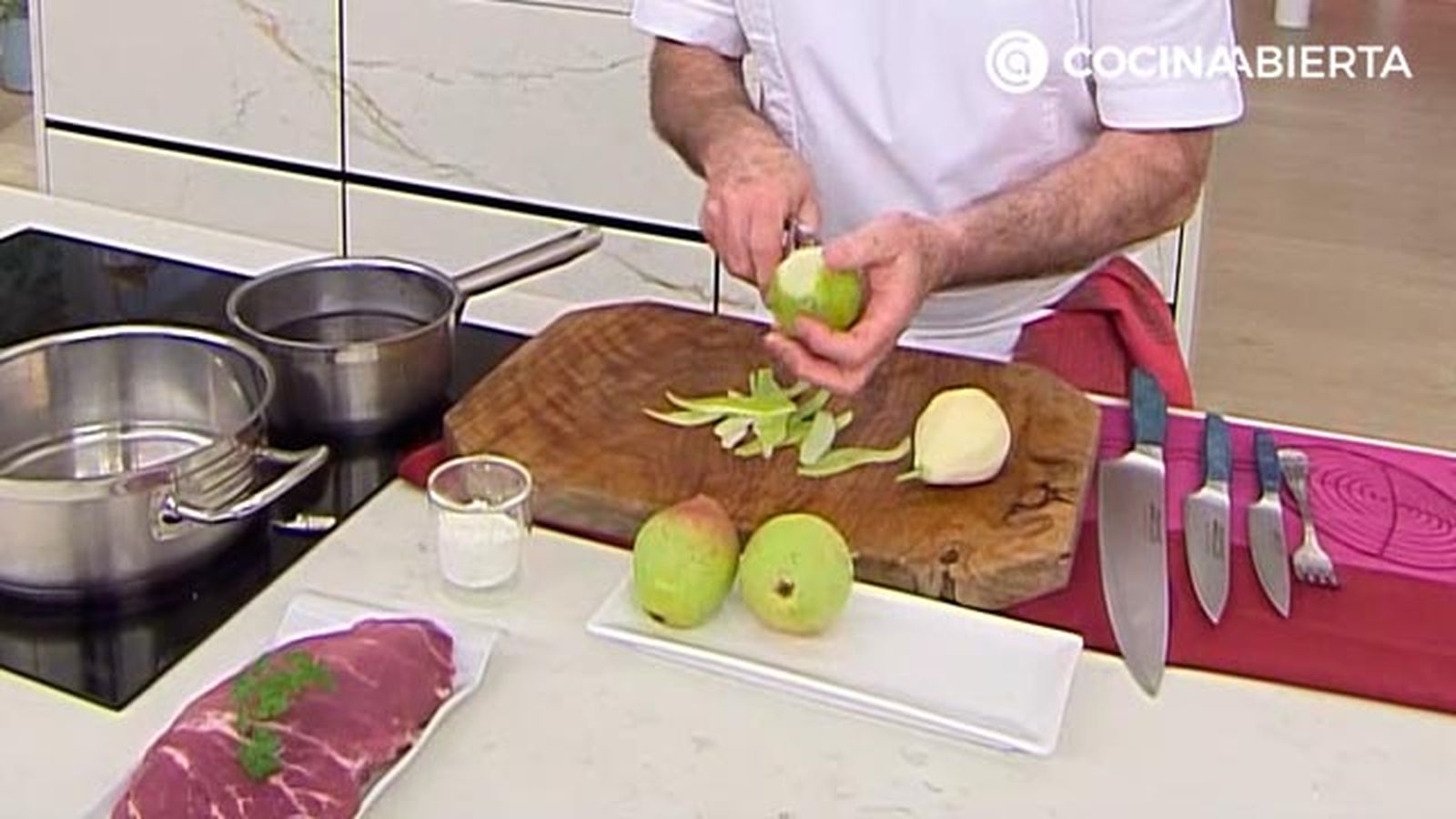 Receta cerdo salteado con salsa oporto karlos arguinano KARL6721 paso2