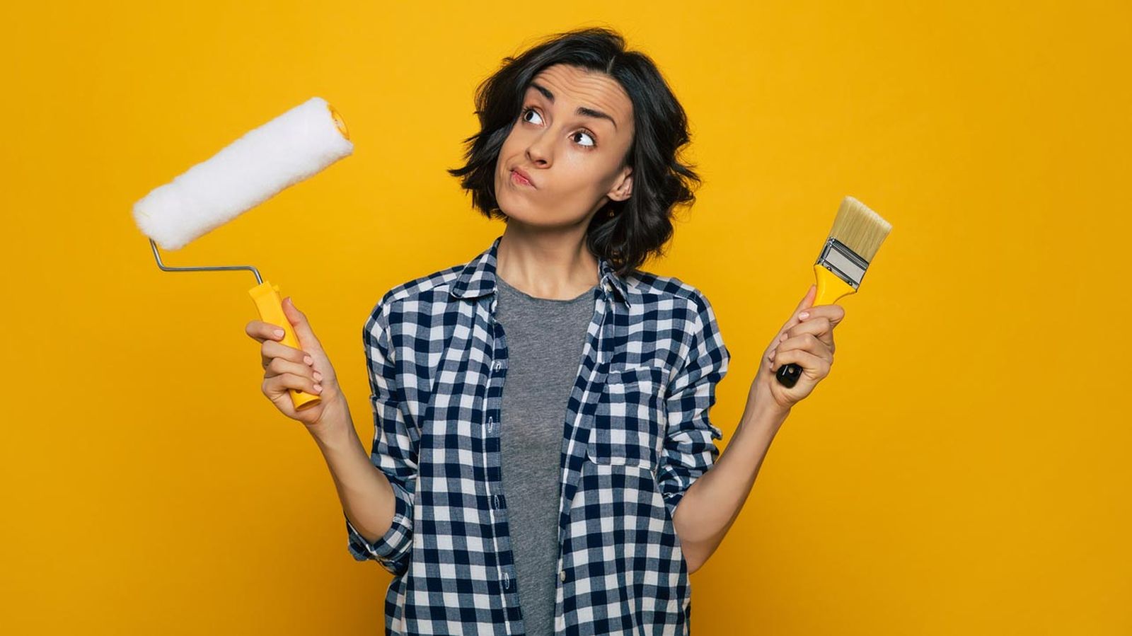 que es mejor rodillo o brocha