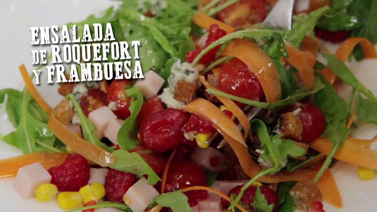 CABI0048 Ensalada roquefort frambuesa xl