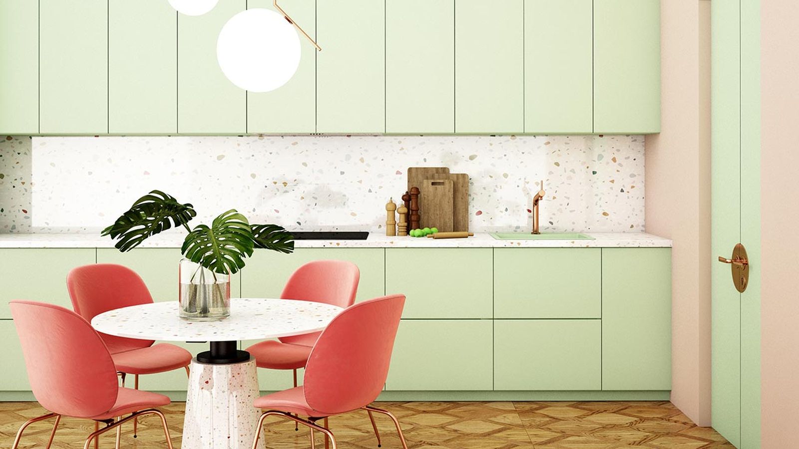 terrazzo moderno decoracion