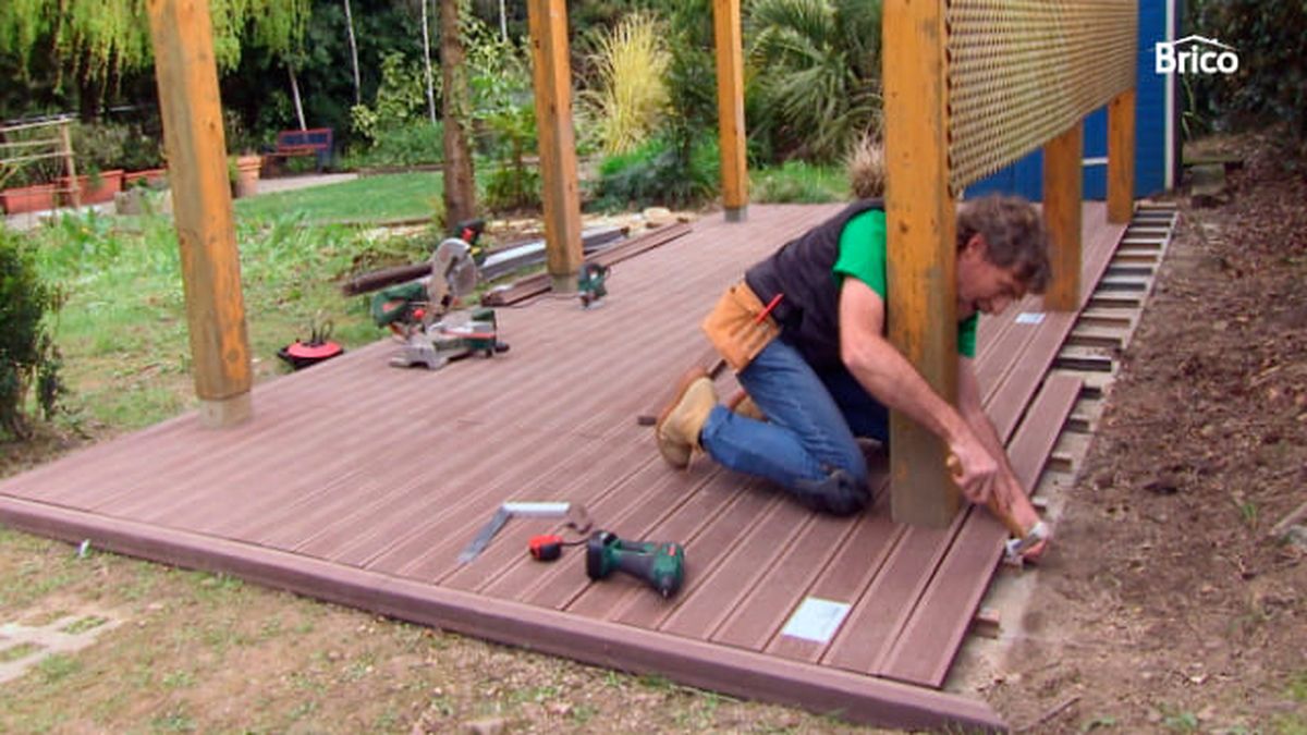 Bricomania 828 suelo de composite 15